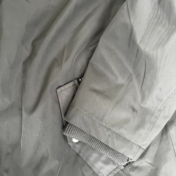 Caslon Long Bomber Jacket in Gray - Picture 5 of 6